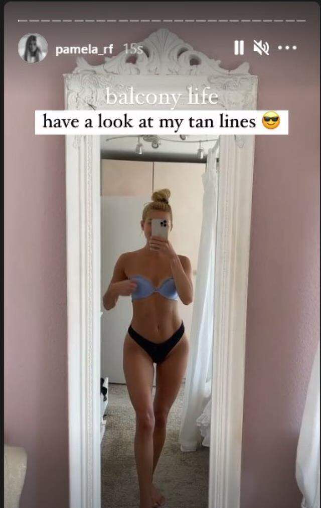 Fitness hocası Pamela yine sınırları zorladı! Peş peşe paylaştı