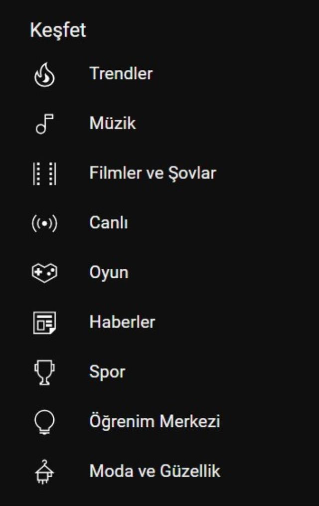 YouTube keşfet neden yok? YouTube keşfet kalktı mı? YouTube keşfet nerede?