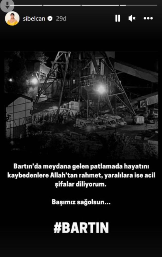 Ünlü isimler, Bartın'daki maden faciasında tek yürek oldu! Paylaşımlar art arda geldi