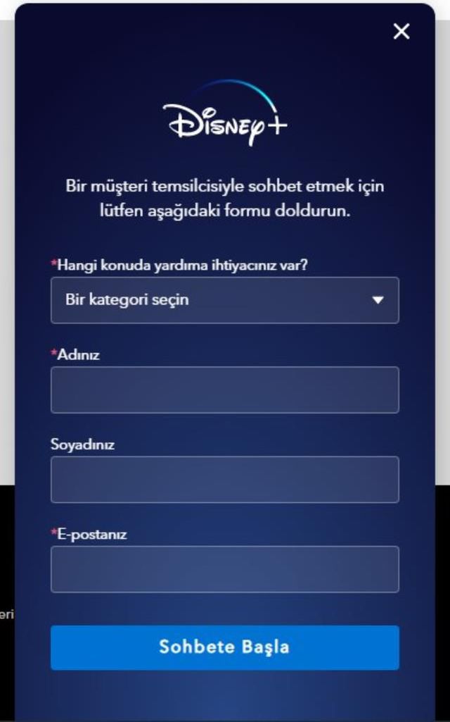 Disney Plus iletişim numarası! Disney Plus Türkiye iletişim numarası var mı? Disney+ iletişime nasıl geçilir?