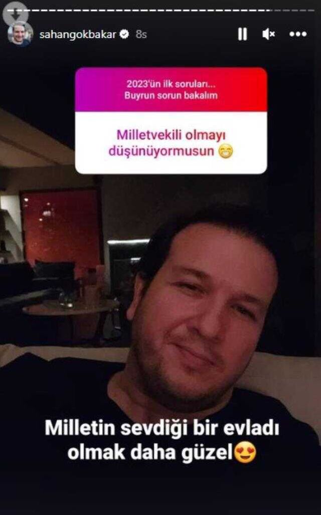 Şahan Gökbakar'dan 'Milletvekili olmayı düşünüyor musun?' sorusuna cevap