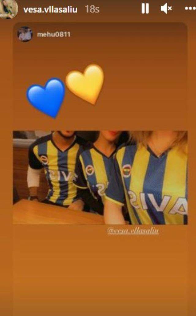Fenerbahçe'nin güzel yengesi taraftarlarla arayı düzeltti! Paylaşımları dikkat çekti