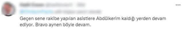 Galatasaray'a mağlubiyeti getiren an! Yeni transfer Abdülkerim topa tutuluyor