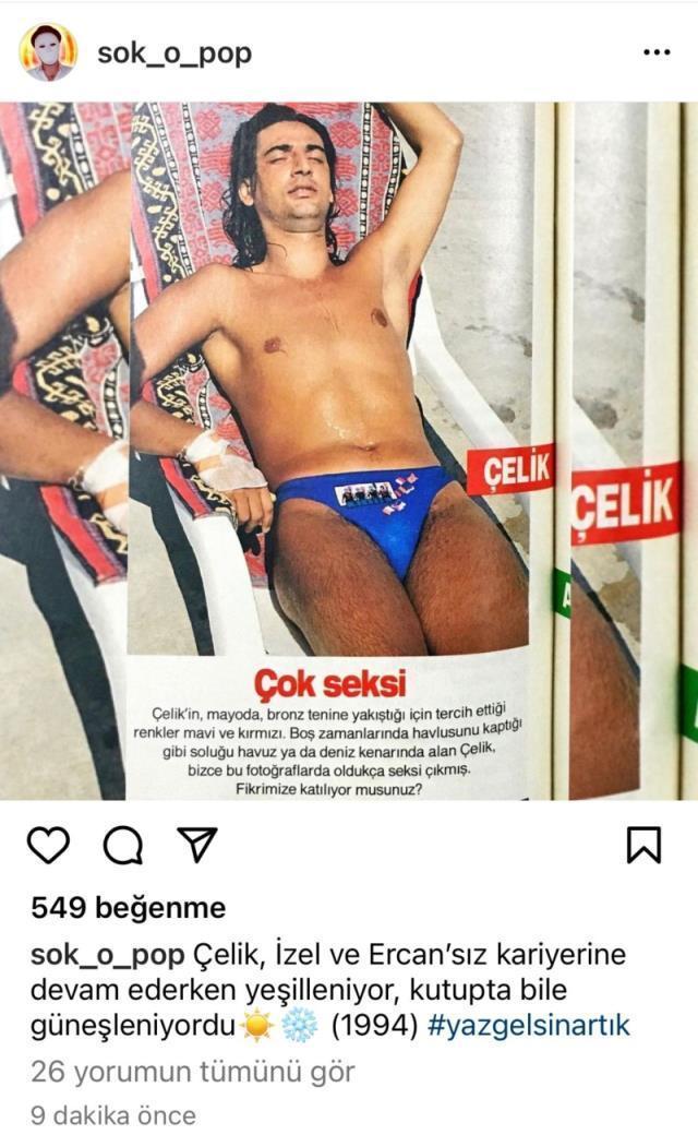 Çelik yıllar sonra tekrar gündem olan mayolu fotoğrafına isyan etti