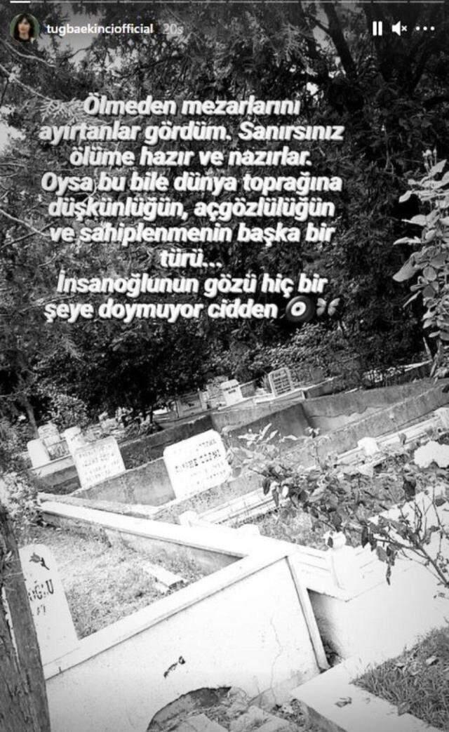 Mezar yeri alanlara sitem eden Tuğba Ekinci, hemen ardından bikinili pozunu paylaştı
