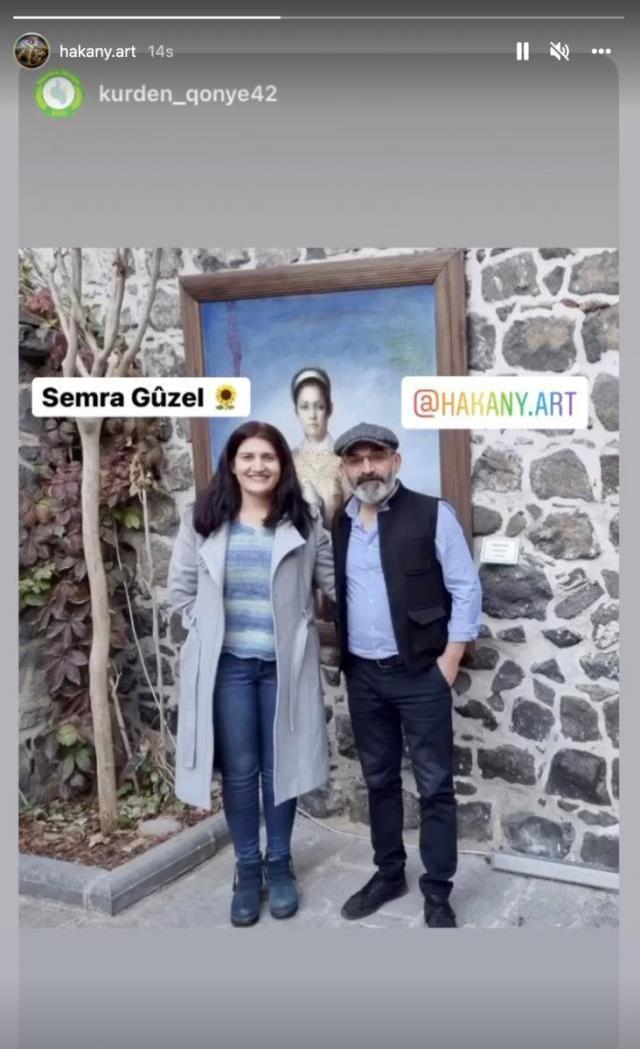 Paylaşılan fotoğraf ele verdi! İşte HDP'li Semra Güzel'in sığındığı ülke