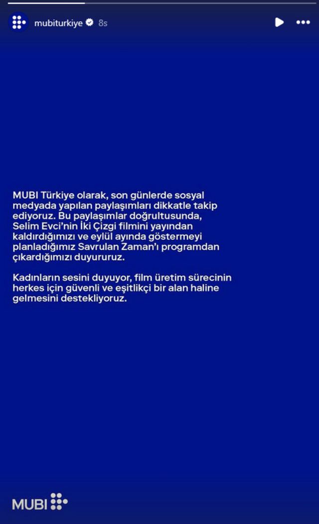 Yönetmen Selim Evci hakkında taciz iddiası