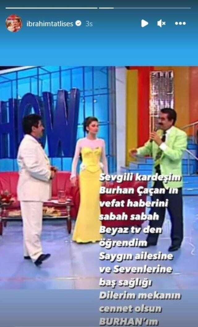 Türkiye'yi sarsan ölüm haberinden sonra gözler ona çevrilmişti! İmparatordan Burhan Çaçan paylaşımı