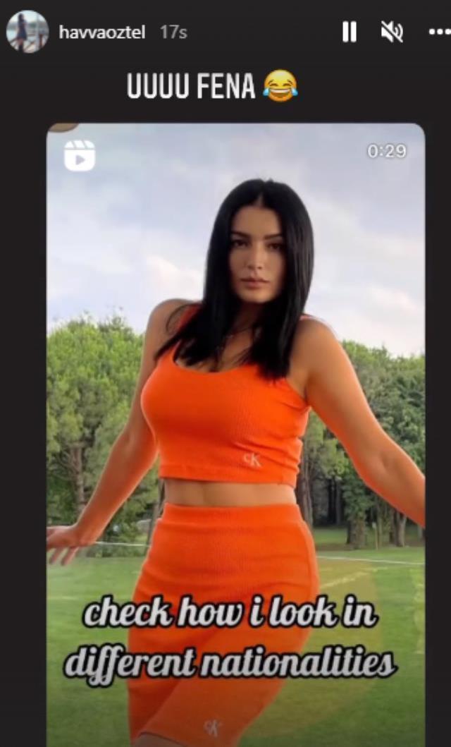 Aleyna Tilki'nin annesi Havva Öztel'den kendi videosuna yorum: Uuuu fena