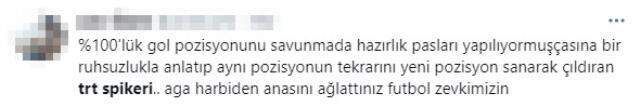 Kuzey Makedonya-Hollanda maçında yaşanan bir pozisyonun tekrarını, yeniymiş gibi anlatan TRT spikeri alay konusu oldu