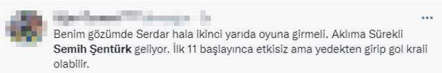Serdar Dursun, Fenerbahçeli taraftarları geçmişe götürdü! Herkesin aklına Semih Şentürk geldi