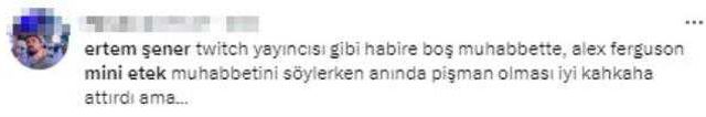 Ertem Şener'in maçta yaptığı benzetme izleyenleri çıldırttı! Sosyal medya karıştı