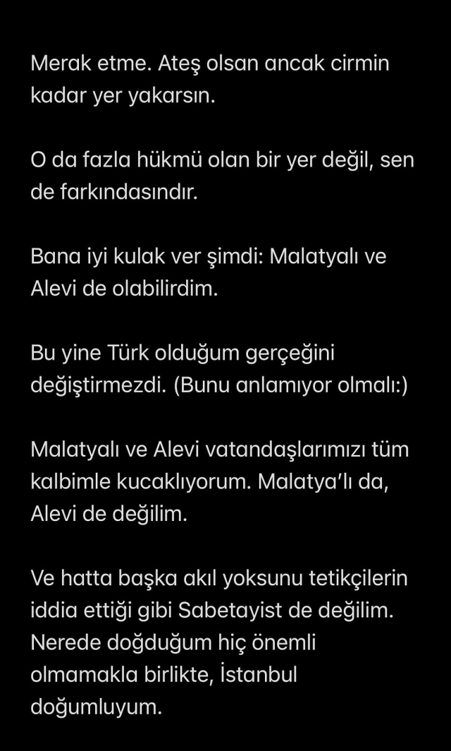 Defne Samyeli ile Rasim Ozan Kütahyalı arasında kimlik tartışması