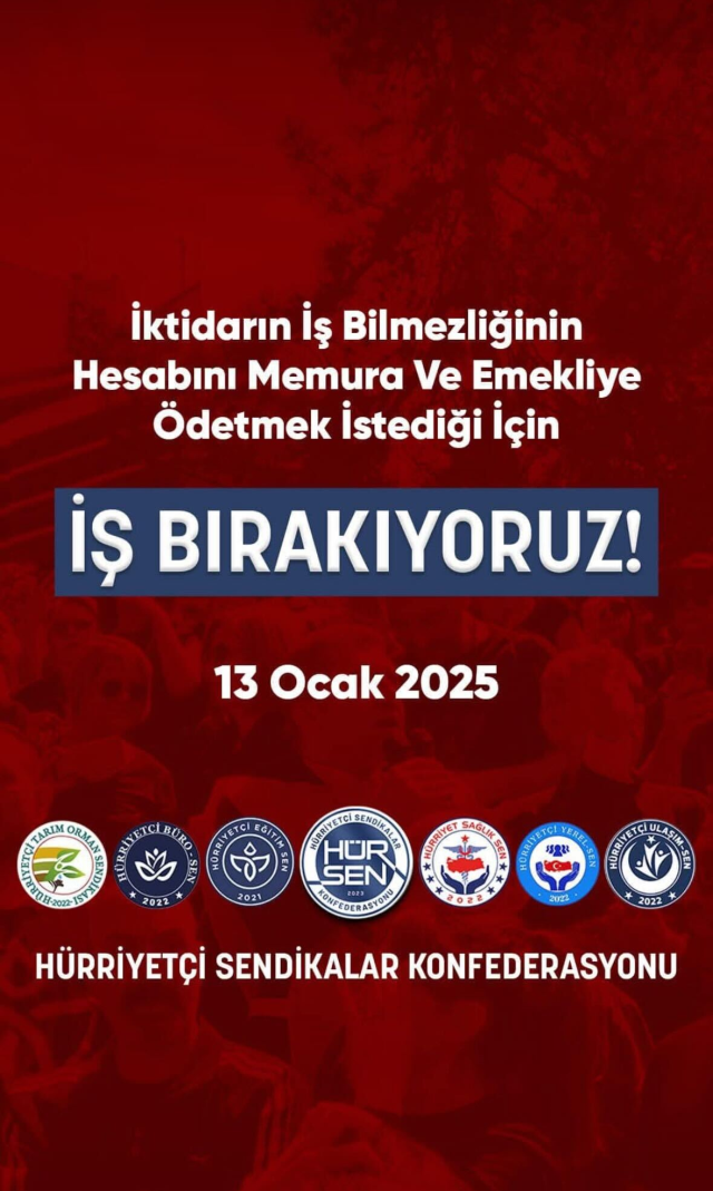 13 Ocak hangi sendikalar iş bırakacak? Pazartesi günü hangi sendikaya bağlı öğretmenler iş bırakma eylemi yapacak?