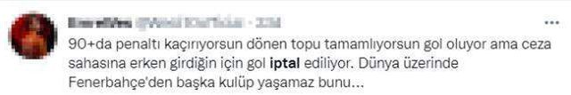 Son dakikada iptal edilen gol gündeme oturdu! Fenerbahçe taraftarlarının yaşadığı travma çok büyük