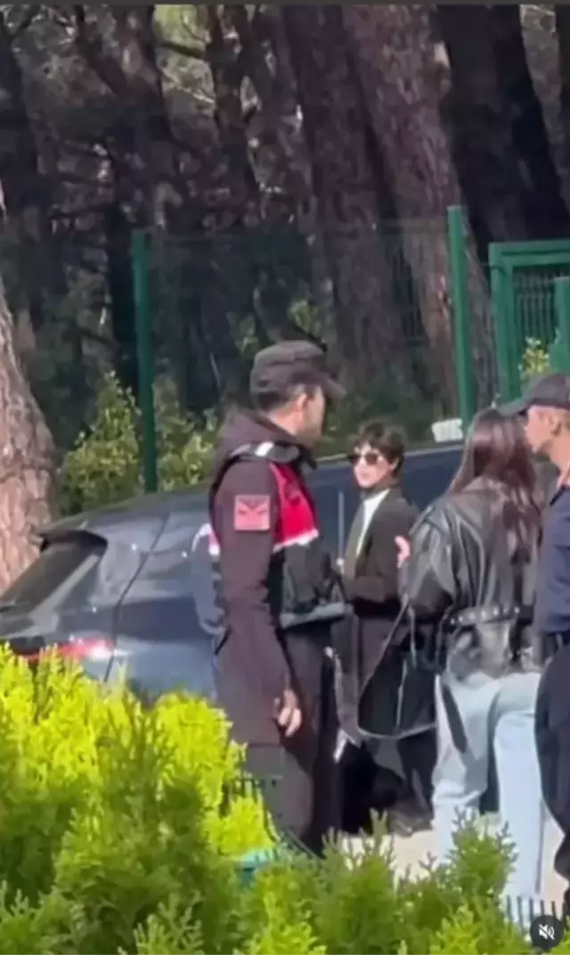 İfadeye götürülen Birce Akalay'dan ilk görüntü