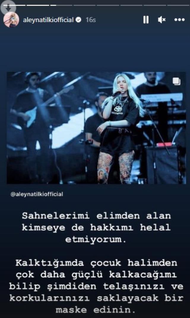 Aleyna Tilki'den sevenlerine kötü haberi: Ses tellerim yırtıldı, bir süre şarkı söyleyemeyeceğim