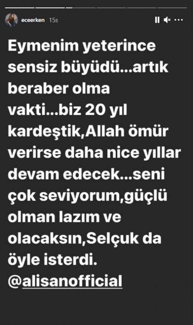 Aylardır küs olan Alişan ve Ece Erken barıştı