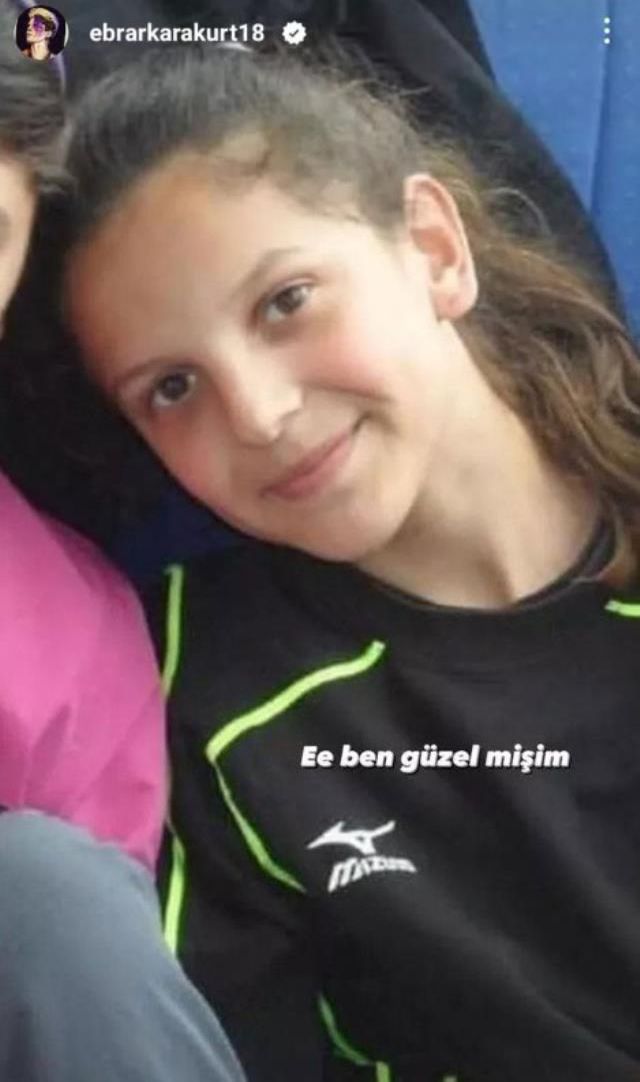 Ebrar Karakurt eski halini paylaştı, görenler 'Bu sen olamazsın' dedi: Ben güzelmişim