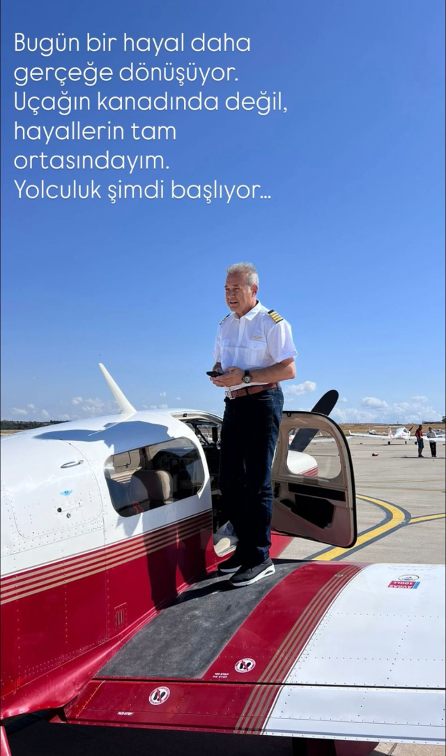 Düşen uçağın pilotunun son fotoğrafı yürekleri yaktı