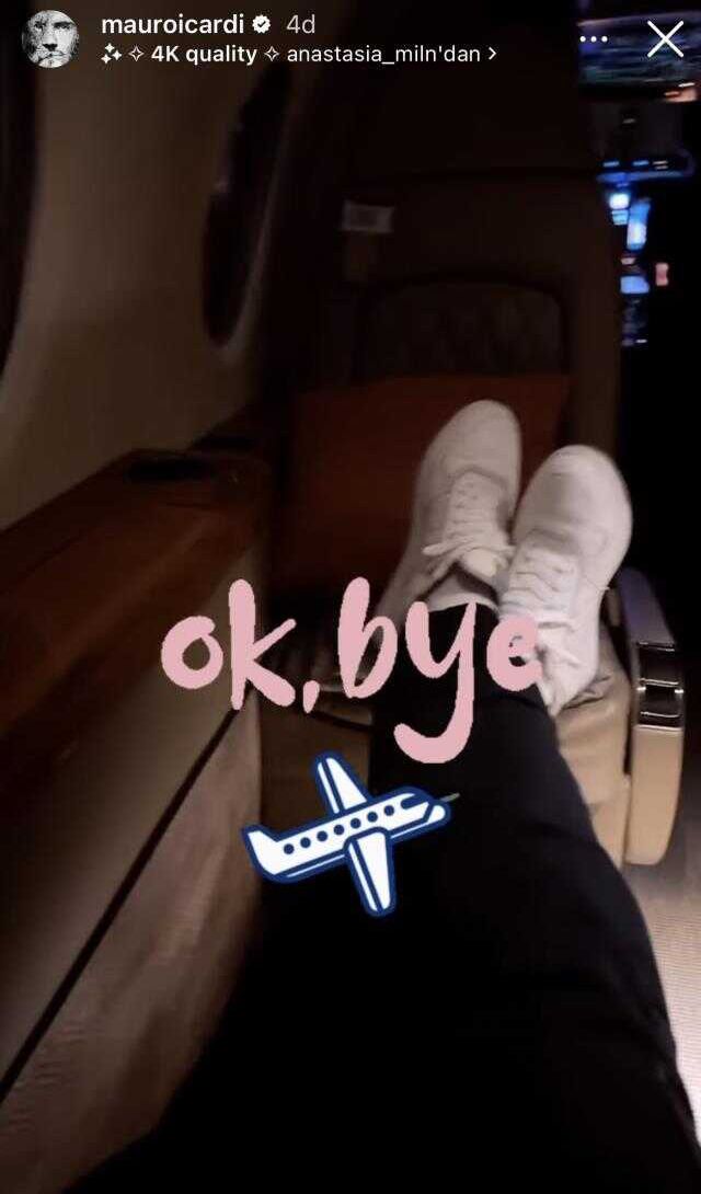 Yok artık Icardi! Maçın ardından apar topar İstanbul'u terk etti