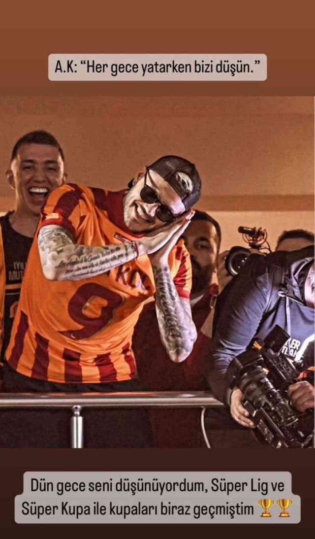Mauro Icardi rahat durmuyor! Ali Koç'a yeni gönderme