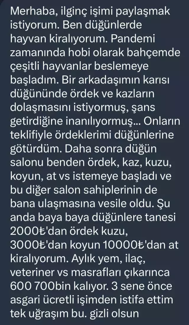 Yaptığı işi duyanlar şaşkınlığını gizleyemiyor: Aylık 600-700 bin TL kazanıyorum