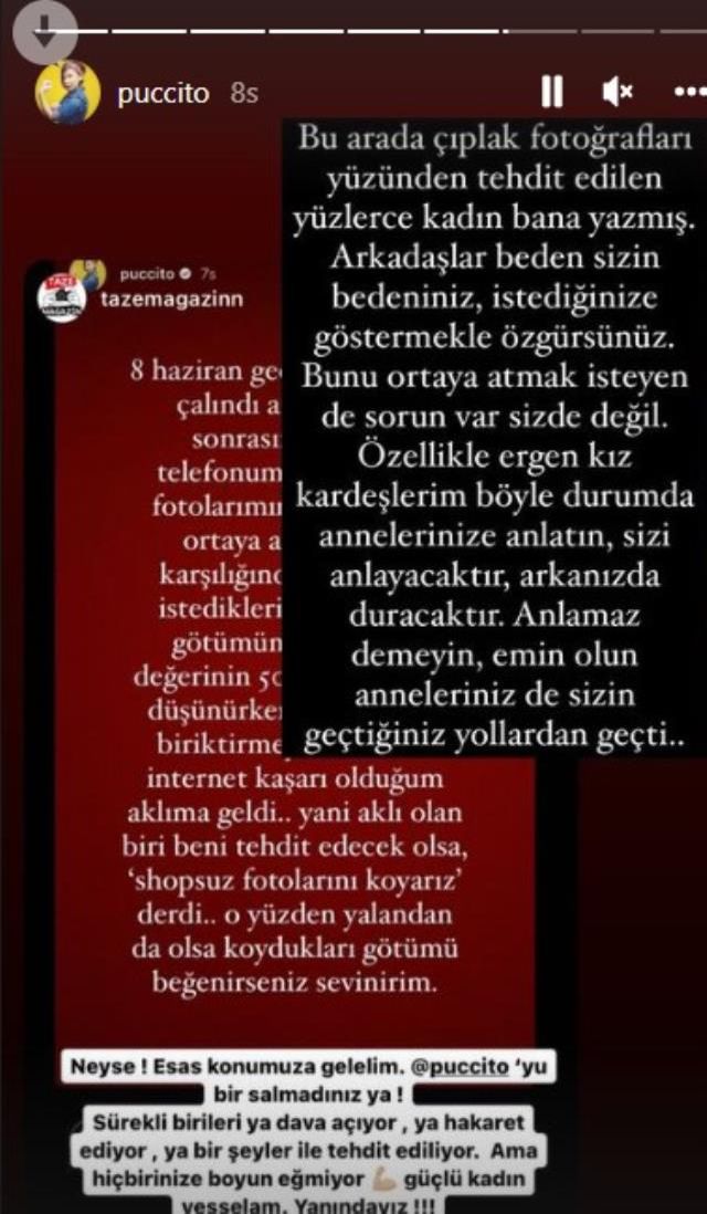 Telefonu çalınan Pucca'ya şantaj! 'Çıplak pozların' var deyip yarım milyon istediler