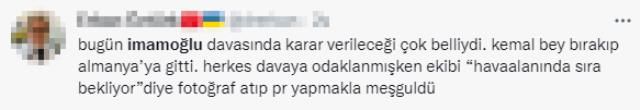 İmamoğlu'nun yargılandığı gün Almanya'ya giden CHP lideri Kılıçdaroğlu eleştirilerin hedefi oldu