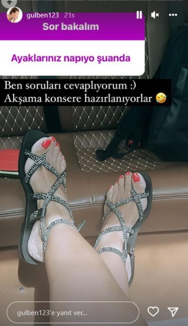 Gülben Ergen'den 'Göğüslerin harika, üstsüz poz verir misin?' sorusuna tek kelimelik cevap