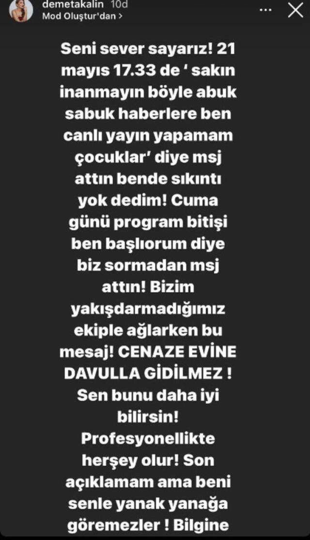 Demet Akalın, Seda Sayan'ın ayrıldığı Gelinim Mutfakta programının yeni sunucusu oldu