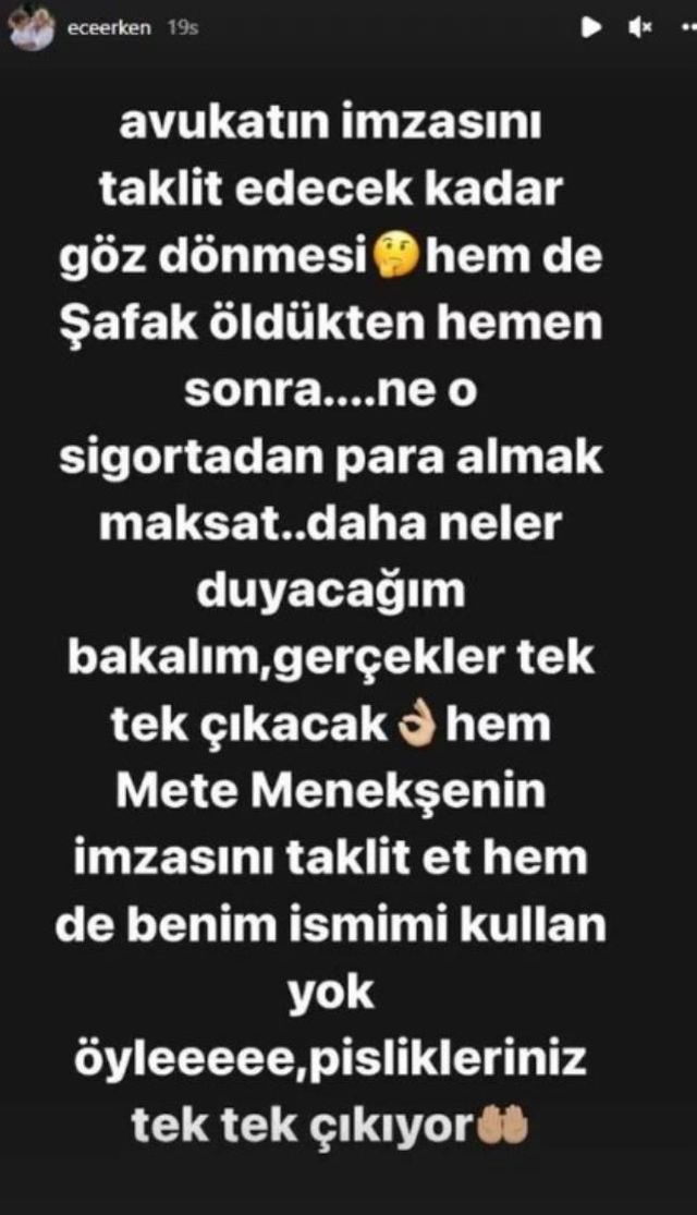 Ece Erken... SAHTE İMZA ŞOKU, KOCASININ ESKİ EŞİNİ MAHKEMEYE VERİYOR!