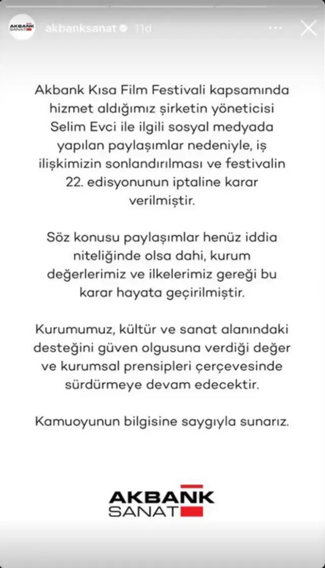 Yönetmen Selim Evci hakkında taciz iddiası