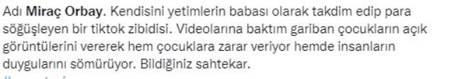 Kendisini 'Yetimlerin hizmetkarı' olarak tanıtan kişinin videosu büyük tepki çekti