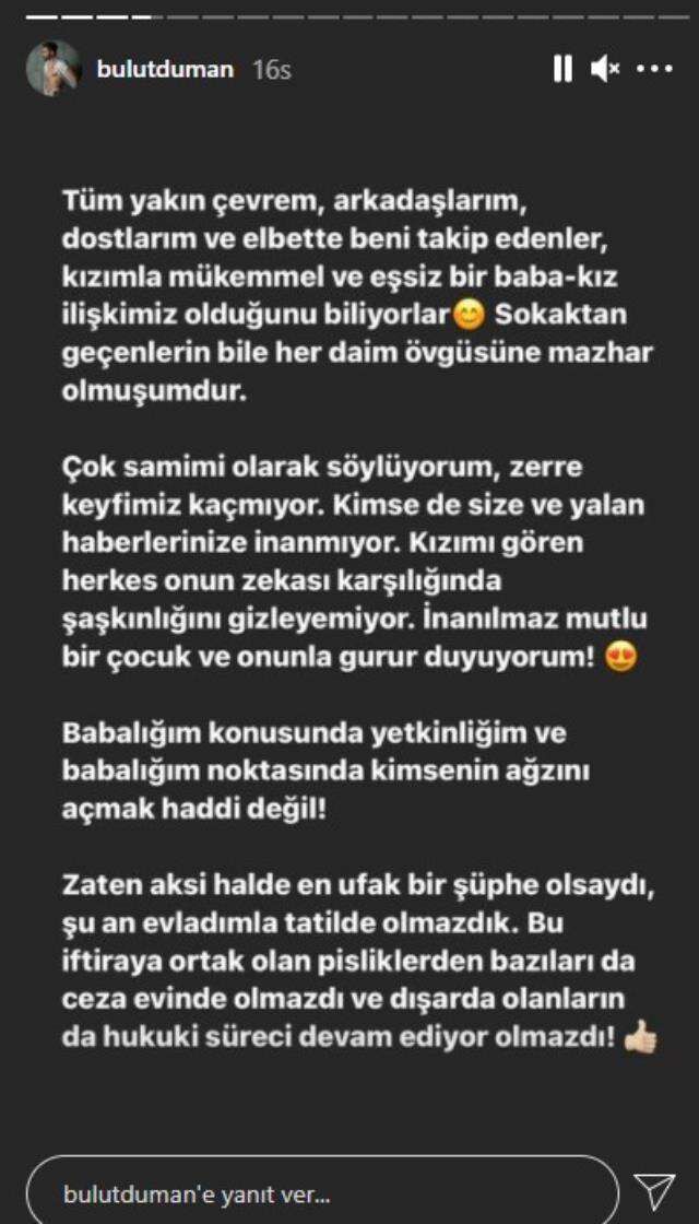 Çocuğuna cinsel istismara azmettirdiği iddia edilen Bulut Duman'da ilk açıklama: Raporlarda böyle istismar tespit edilmedi