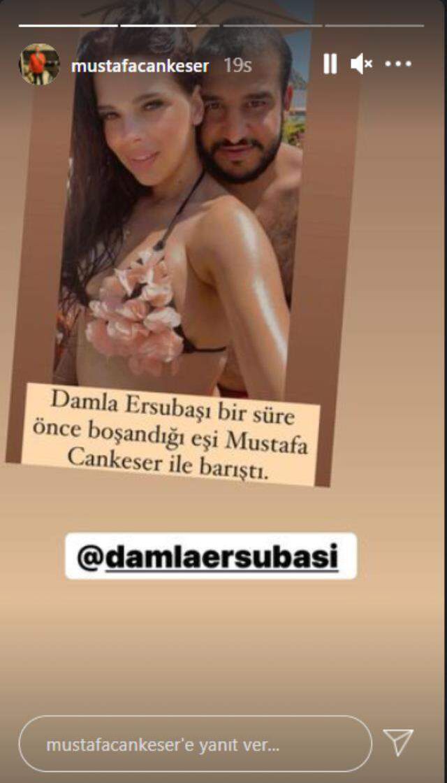 Damla Ersubaşı eski eşiyle barıştı mı? Eski eşinin yaptığı paylaşımlar kafaları karıştırdı