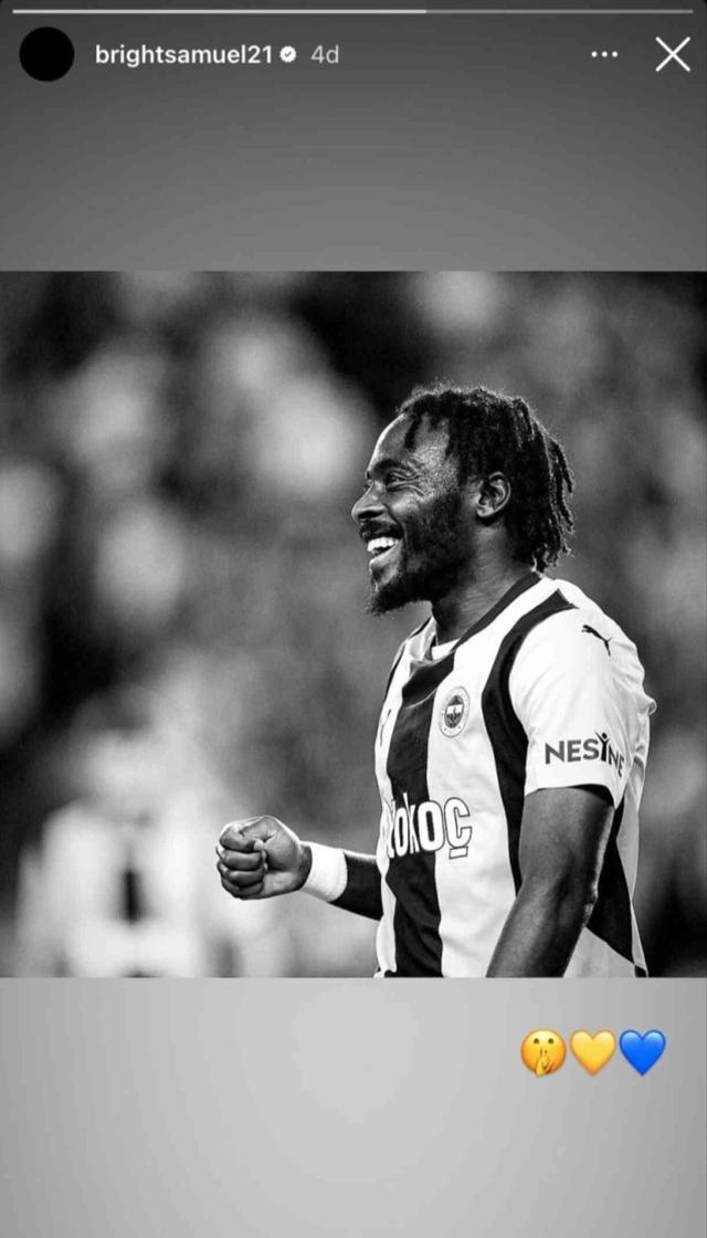 Adı Galatasaray ile anılan Osayi-Samuel, iddialara son noktayı koydu