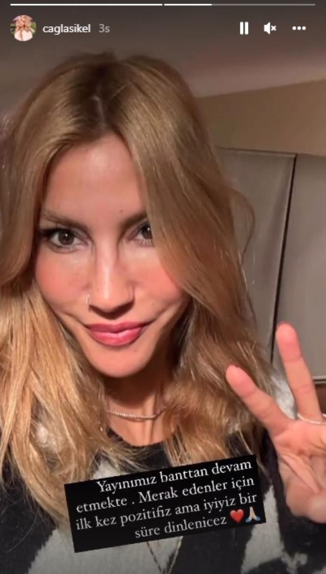 Ünlü manken Çağla Şıkel, koronavirüse yakalandı