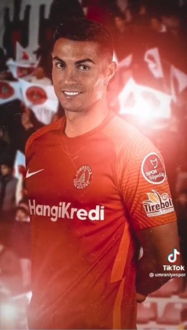Paylaşımı görenler gözlerine inanamadı! Ümraniyespor'dan Ronaldo'ya duygusal teklif