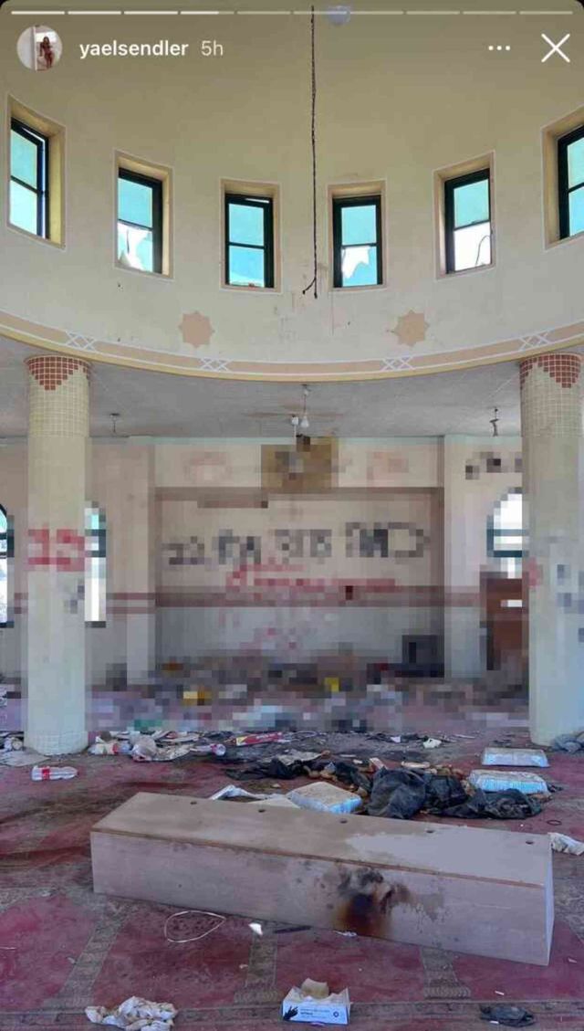 İşgal ordusuna katılan ABD'li askerden skandal paylaşım! Camiye hakaret dolu mesajlar yazmışlar