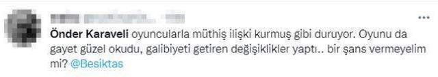Önder Karaveli, Kayseri zaferiyle gönülleri fethetti! Beşiktaş taraftarı sosyal medyadan yönetime çağrı yaptı