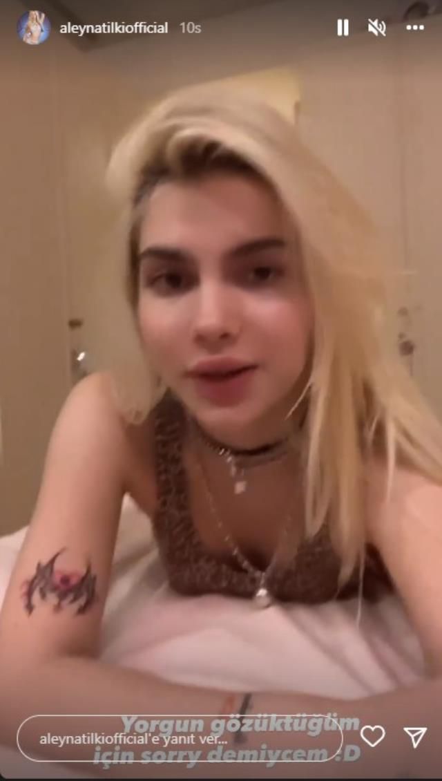 Aleyna Tilki mide kanaması geçirdi