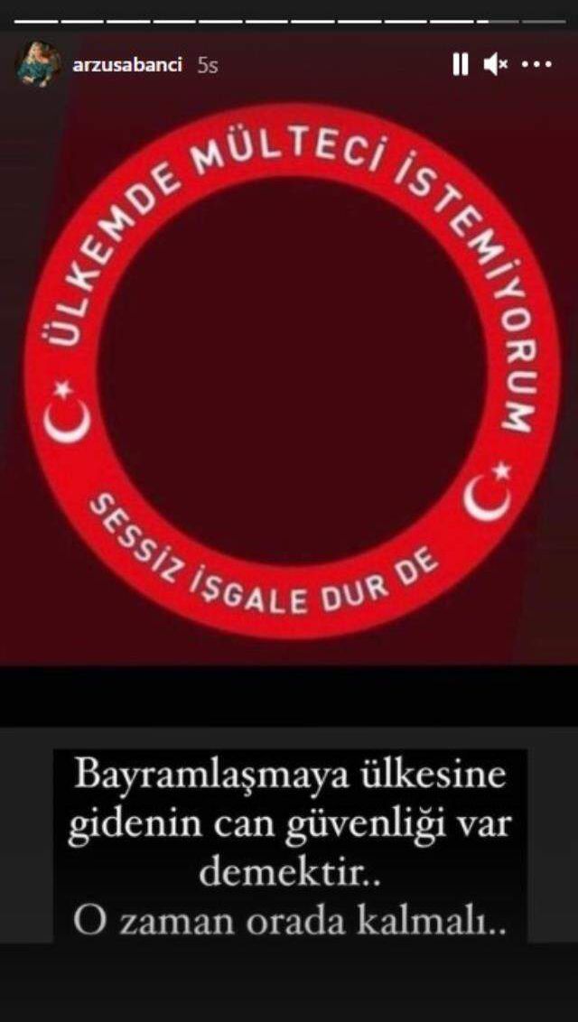 Arzu Sabancı, Türkiye'deki mültecilere ve aşı karşıtlarına sitem etti