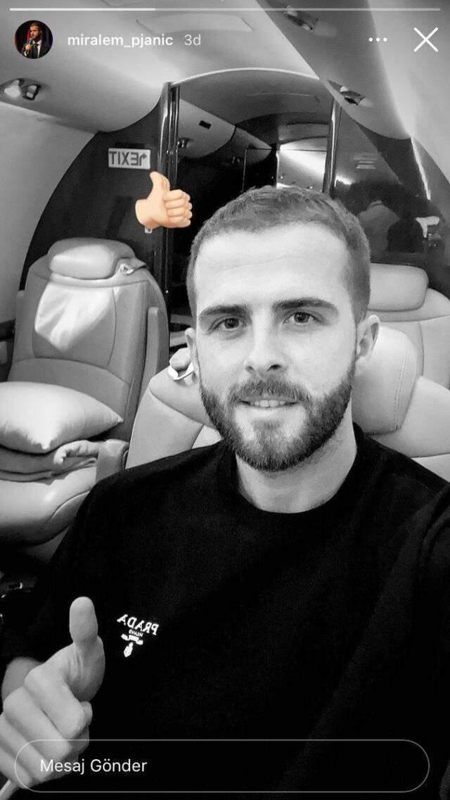 Miralem Pjanic uçaktan fotoğraf paylaştı, ortalık yıkıldı! Bosna-Hersekli yıldız gündemin zirvesinde