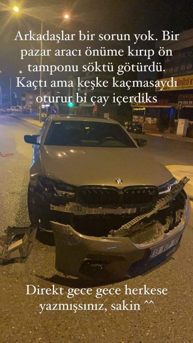 Kendine Müzisyen trafik kazası geçirdi!