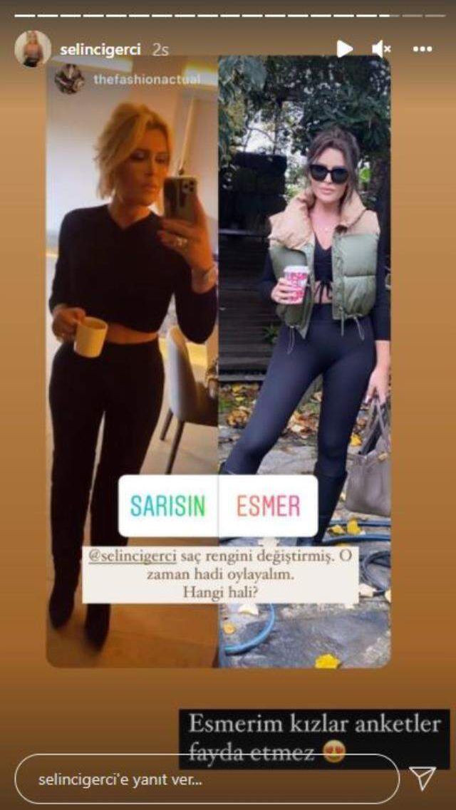 Selin Ciğerci, göğüs estetiğinin ardından saç rengini de değiştirdi