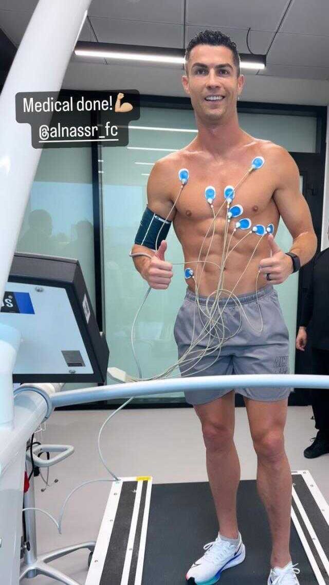 Cristiano Ronaldo'nun bacaklarının son halini gören hayranları büyük yıkım yaşadı