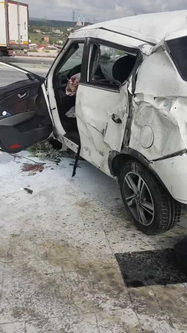 İki aracın çarpıştığı kazada hız ibresindeki detay her şeyi özetledi