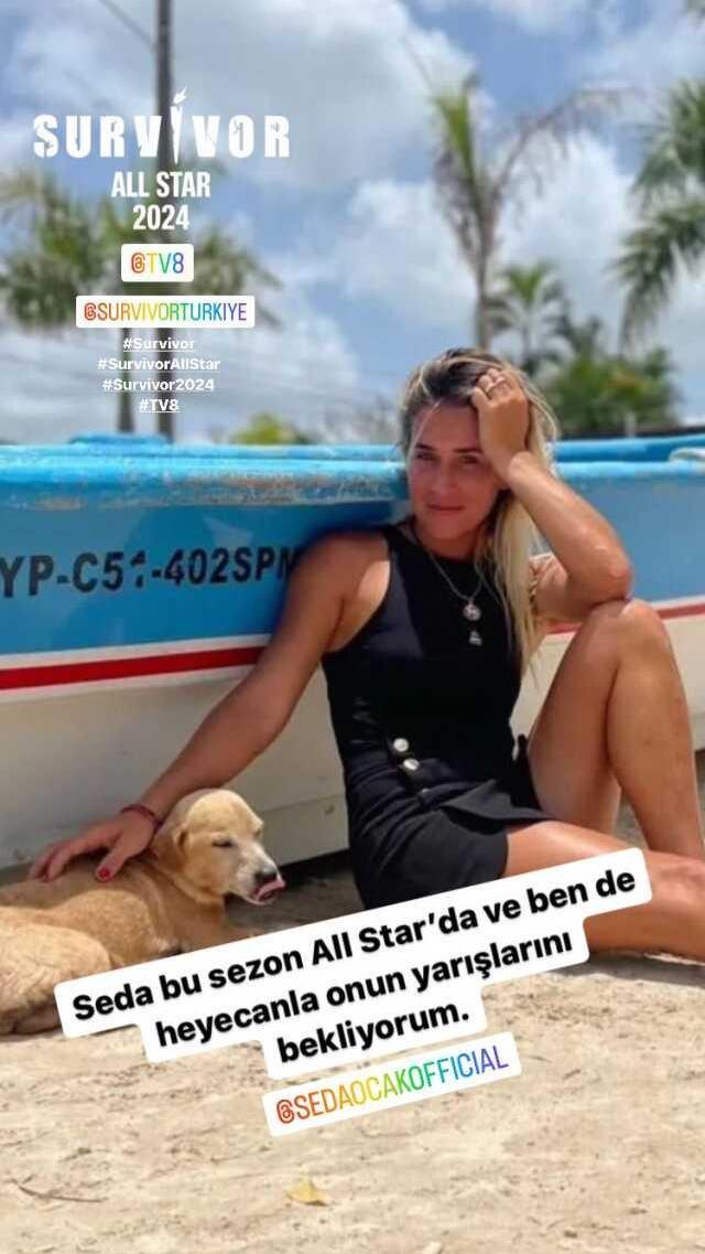 Acun Ilıcalı bir ismi daha açıkladı! Seda Ocak da Survivor All Star 2024 kadrosunda