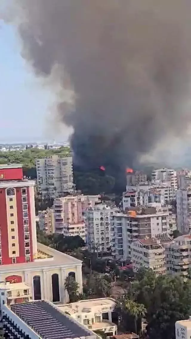 Antalya'da 3 ayrı orman yangını! Alevler yerleşim yerlerine yaklaştı